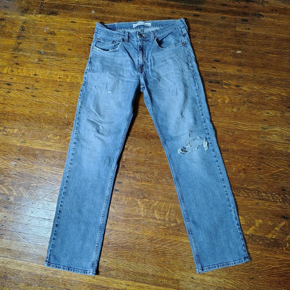Levi Strauss S61 Relaxed Farmer Grunge Work Thrashed Cowboy Wear Sz 32x32/T707